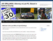 Tablet Screenshot of jaydrillings.net